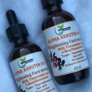 alpha arbutin face serum