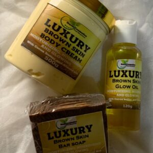 luxury brown skin set